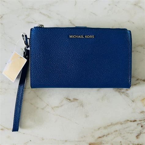 grecian blue michael kors wallet|Michael Kors small zip wallet.